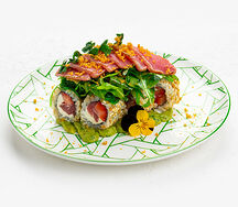 Азиатский ролл с тунцом