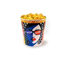 Сырный стандартный попкорн с топпингом