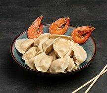 Пельмешки со свининой и Сянь-сянь