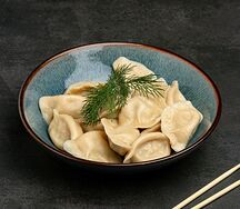 Пельмешки со свининой и укропом