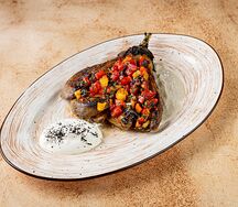 Запеченный баклажан 