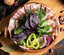 Копчёная свиная грудинка