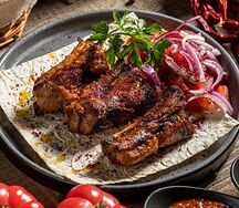 Шашлык из свиных рёбрышек