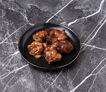 Шашлык из телячьей мякоти на углях