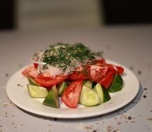 Свежий салат