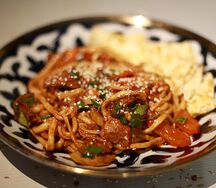 Лагман жареный