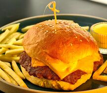 Бургер сырный