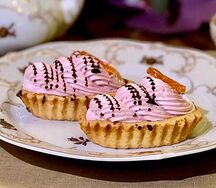 Пирожное Корзиночка с зефиром