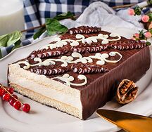 Торт песочный Белая ночь