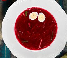 Холодный борщ