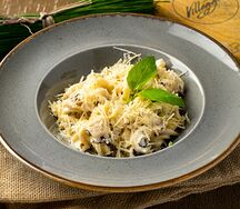 Соус с копченым куриным филе