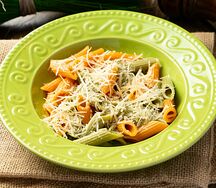 Макарошки с сыром пармезан