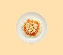 Рис с цыплёнком по-азиатски