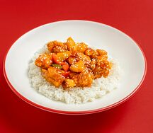 Курица с ананасом