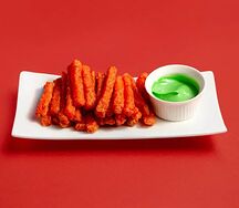 Батат фри с васаби