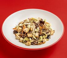 Соба с тофу и овощами