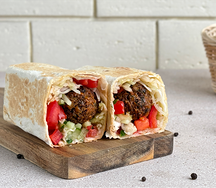 С фалафелем