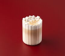 Латте Банановое мороженое с солёной карамелью