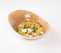 Домашняя лапша с курицей