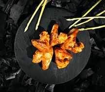 Шашлык из куриных крыльев BBQ 