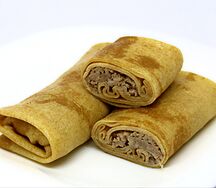 Блины с мясом