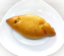 Пирожок яблоко с персиком