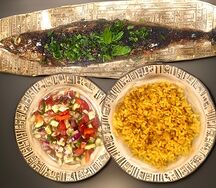 Скумбрия жареная