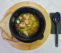 Суп рыбный (красная рыба) 