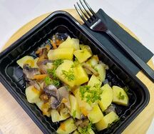 Жаркое с грибами