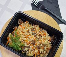 Плов с говядиной