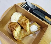 Блинчики с творогом
