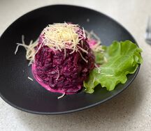 Салат из свеклы с сыром