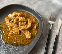Поджарка из свинины
