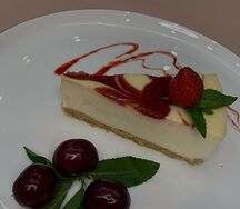 Чизкейк клубничный