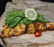 Шашлык из куриного филе