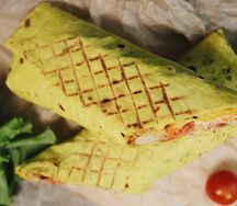 Сырная шаурма из свинины