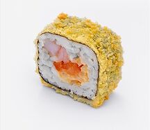 Жареный с креветкой