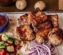Шашлык из свиного карбонада