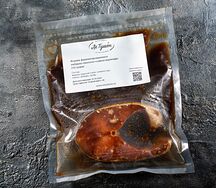 Форель, ферментированная в имбирно-лимонном маринаде 