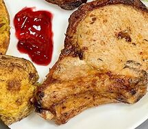  Шашлык из карбонада на кости (свинина)