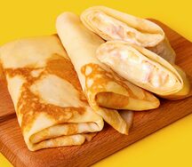 Блинчик с ветчиной и сыром