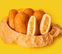 Пирожок жареный с капустой
