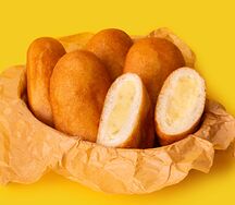 Пирожок жареный с картофелем 