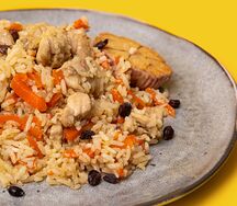 Плов из мяса птицы