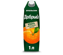 Сок апельсиновый Добрый