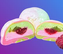 Лайм и малина