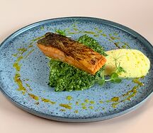 Стейк из лосося