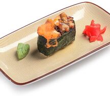 Гункан спайси с угрем 