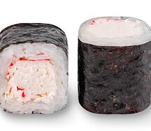 Ролл с крабом 