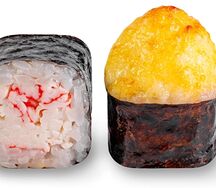 Запеченный ролл краб хот